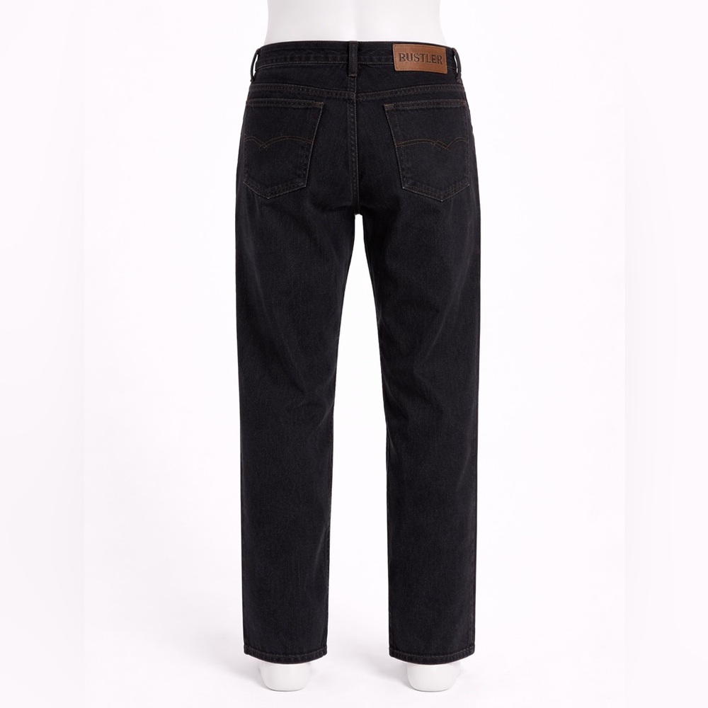 👖 Rustler Men’s Black Jeans – Size 34×32 (New Without Tags) - Picture 3 of 5
